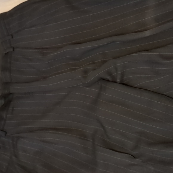 Pinstripe suit 1996 worn one time to get married in - Picture 2 of 4